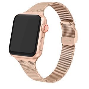 Apple Watch band rose gold mesh